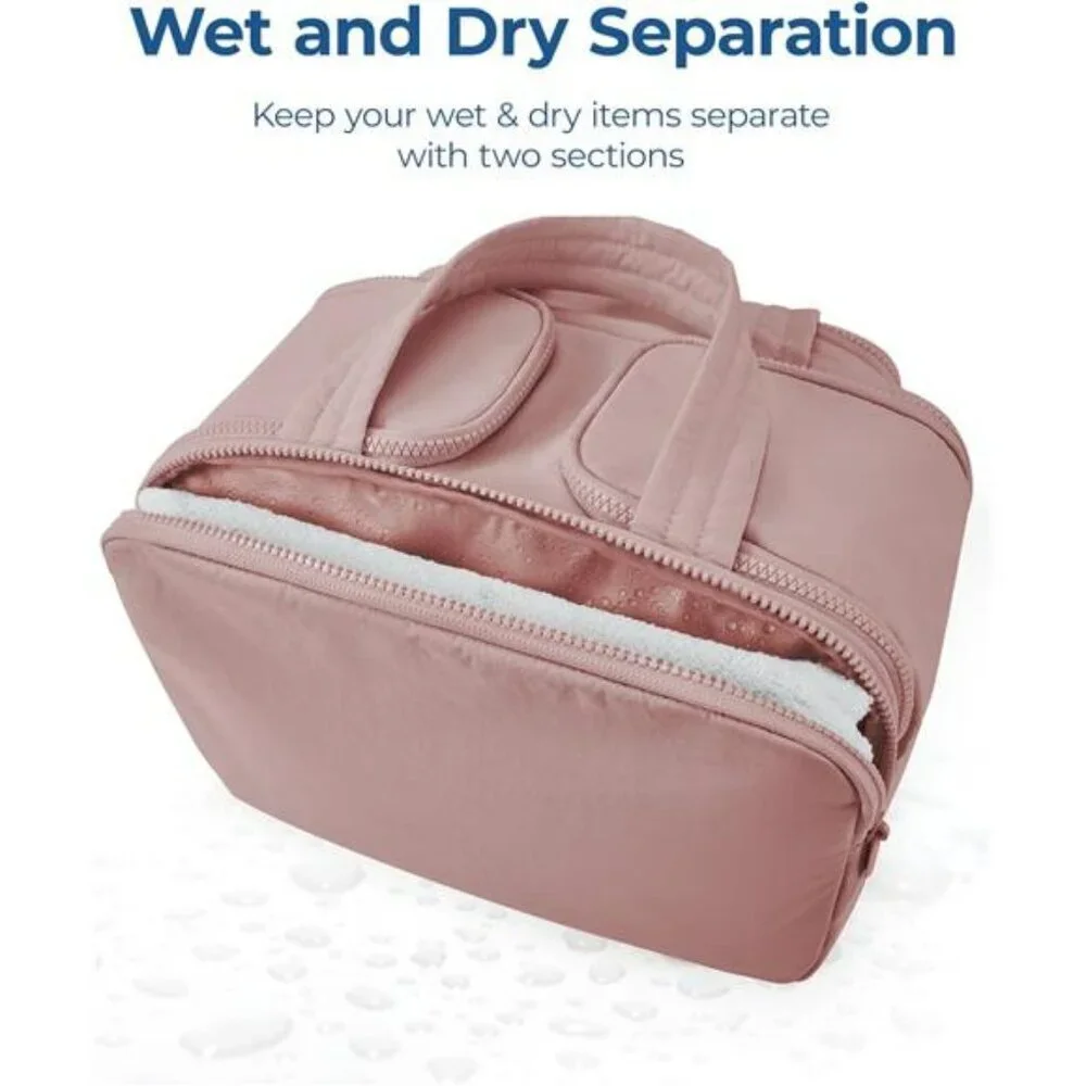 Large Travel Toiletry Bag Makeup Organizer Puffer Cosmetic Bag for Women